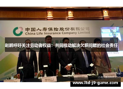 赵鹏呼吁关注劳动者权益：共同推动解决欠薪问题的社会责任